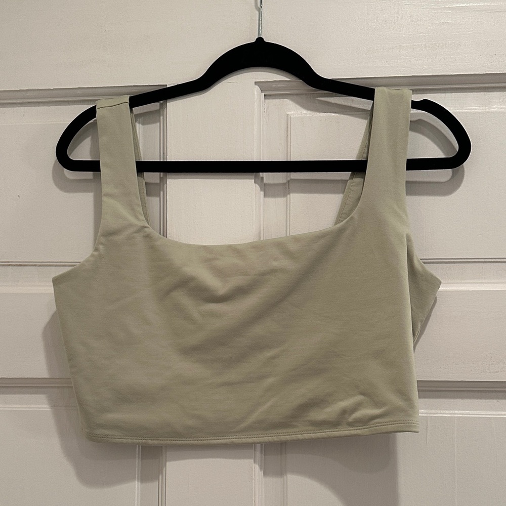 Women's light green Tank Top